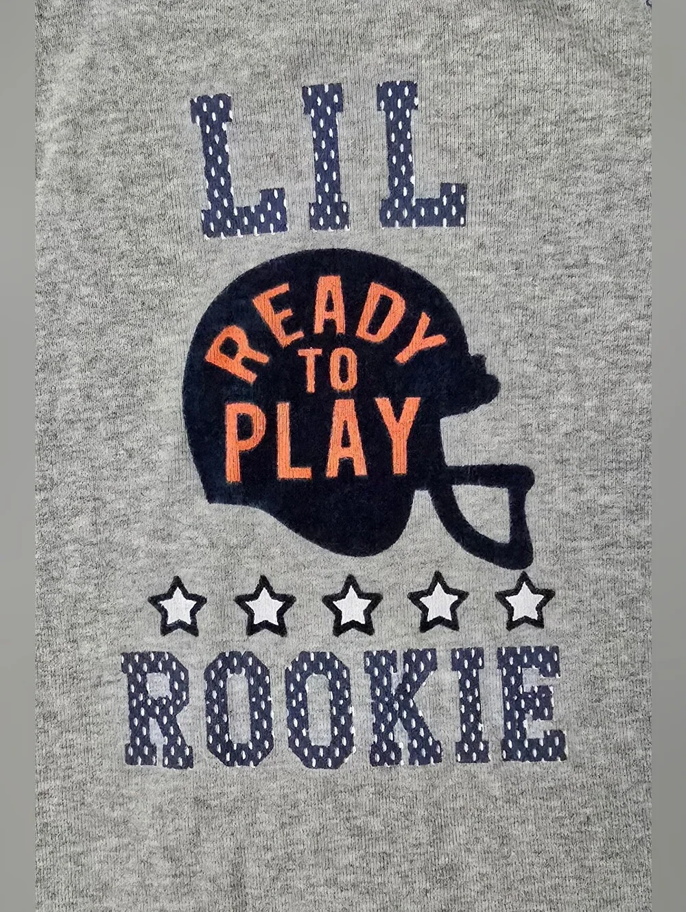 Lil Rookie Baby Boy Longsleeve Pajamas Koala Kids Size 18 Months MVP Football